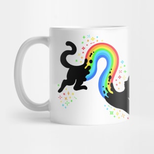 Rainbow Cat Snake 1 Mug